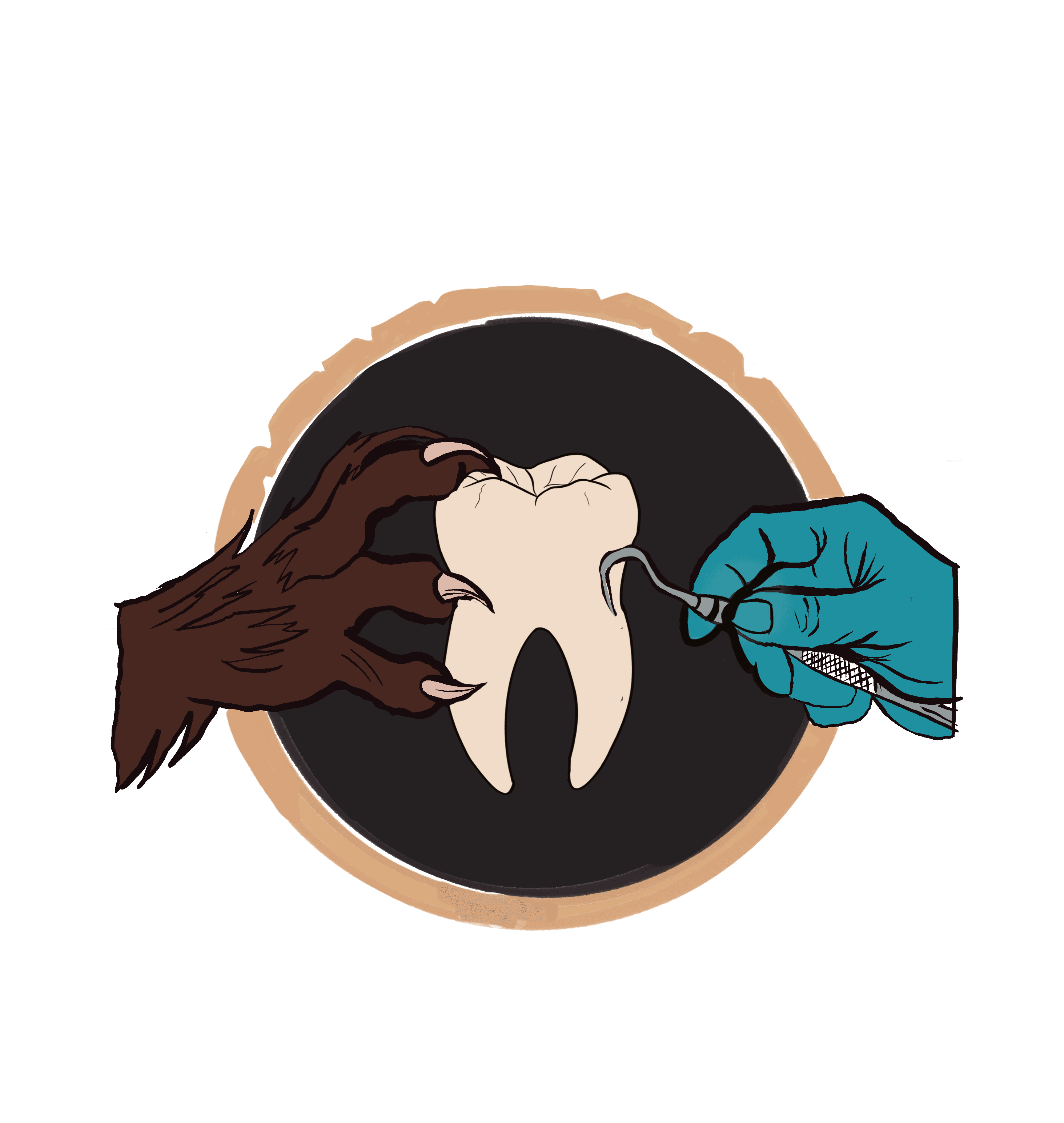 Wolfgang Finds the Perfect Tooth emblem